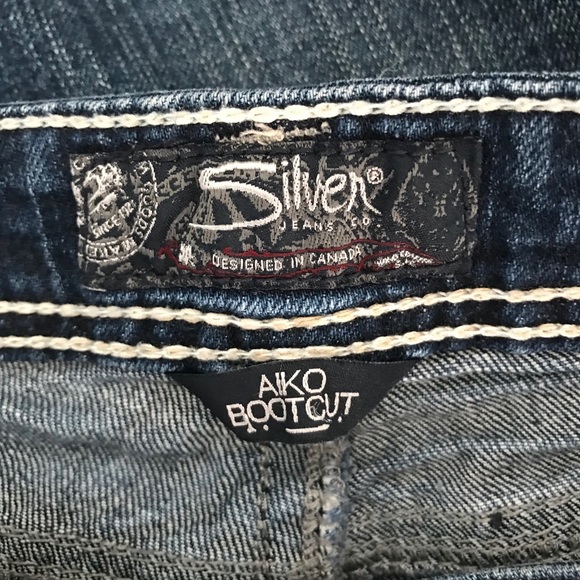 Silver Aiko Jeans - Picture 6 of 7